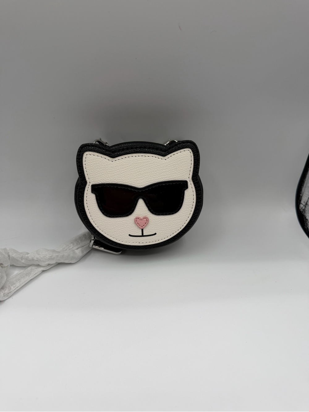 Karl Lagerfeld Paris Choupette Cat face Mini Bag Shoulder Crossbody Purse NWOT